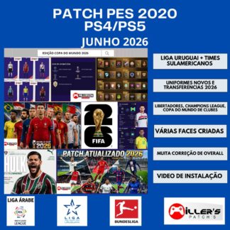 PES 2020 Atualização para PES 2026 do PS4/PS5 Patch
