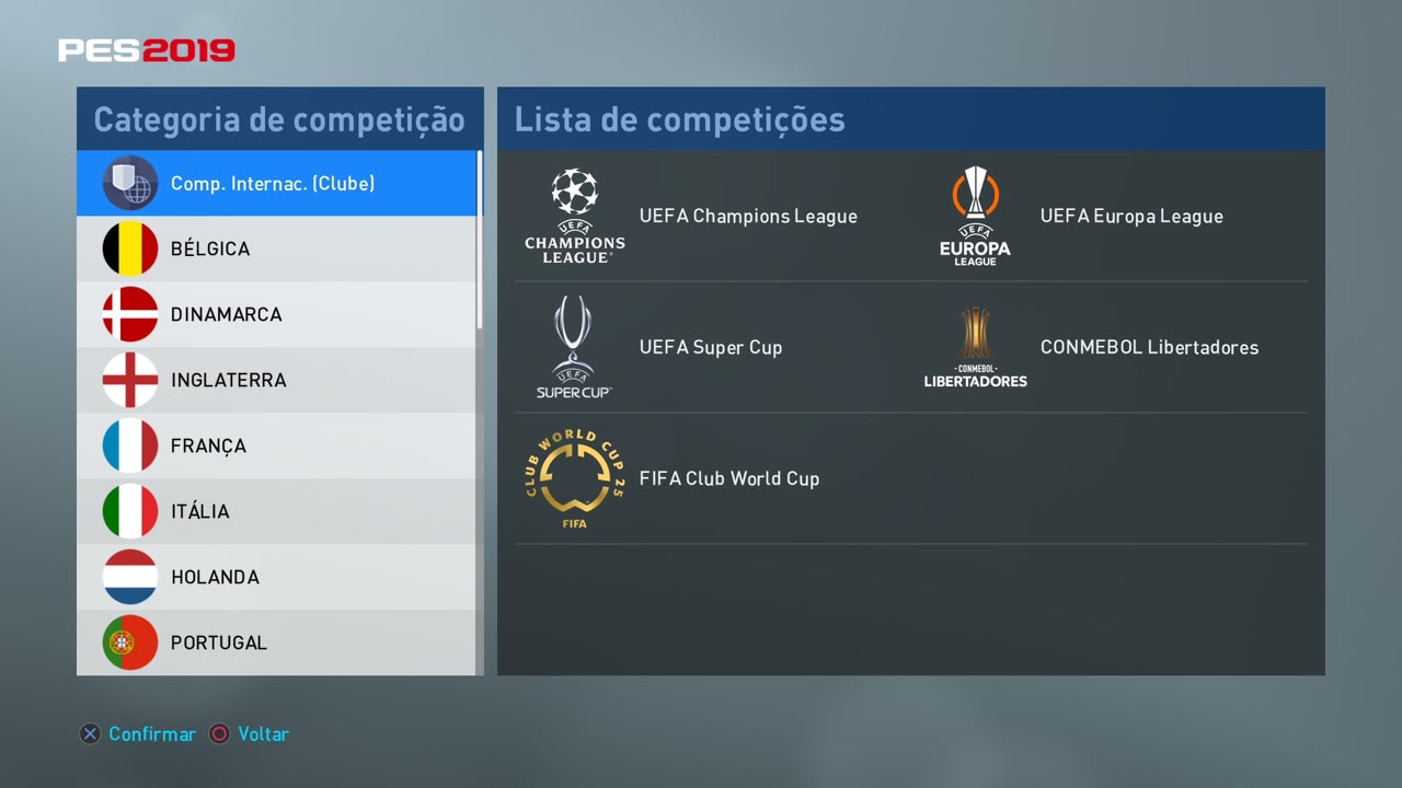 PATCH PES 2019 PS4/PS5 – Atualizado e Completo 2026 - Imagem 12