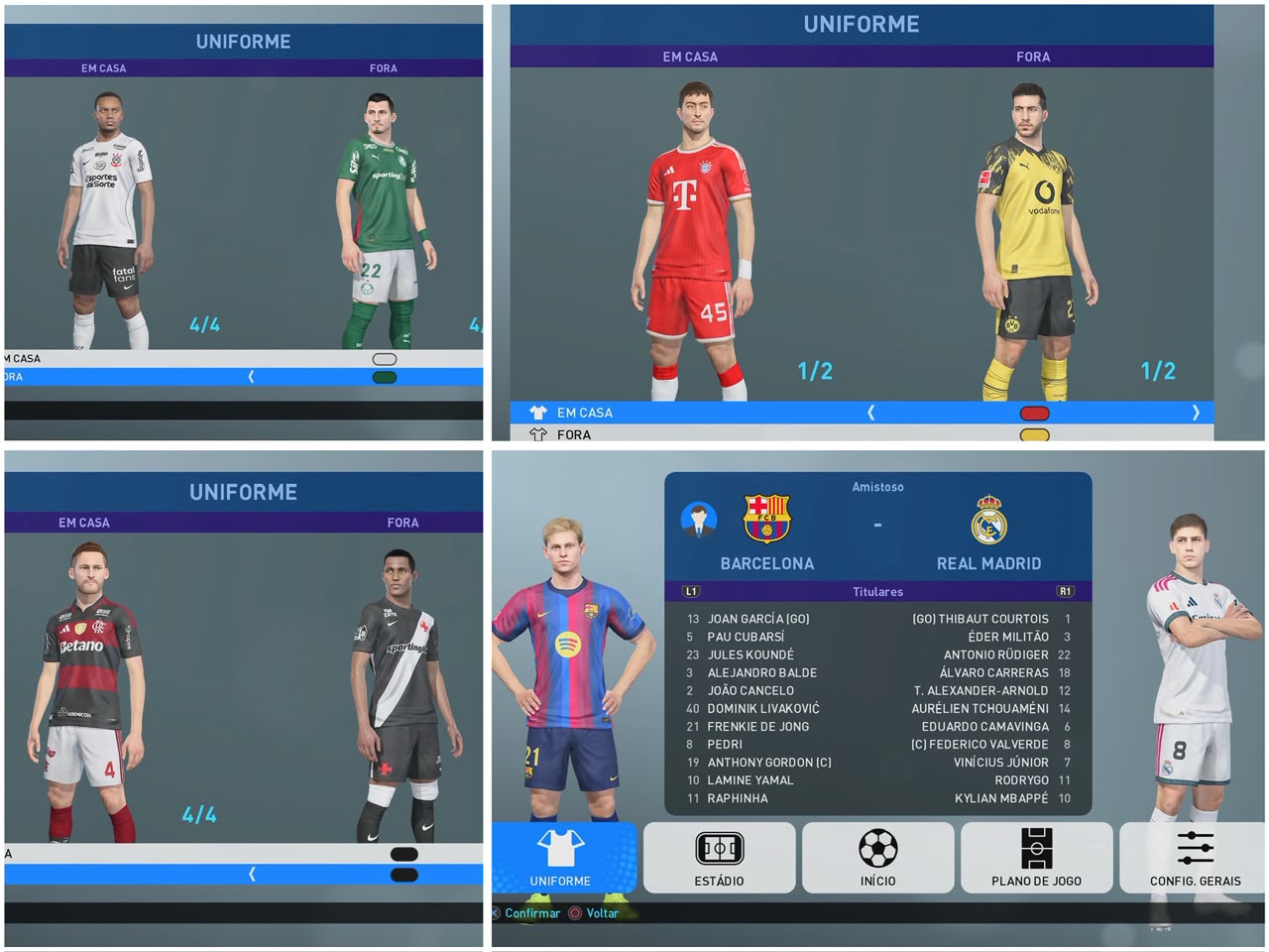 PATCH PES 2019 PS4/PS5 – Atualizado e Completo 2026 - Imagem 17