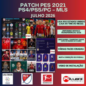 PES 2021 PS4/PS5/PC - LIGA MLS - PATCH 2026