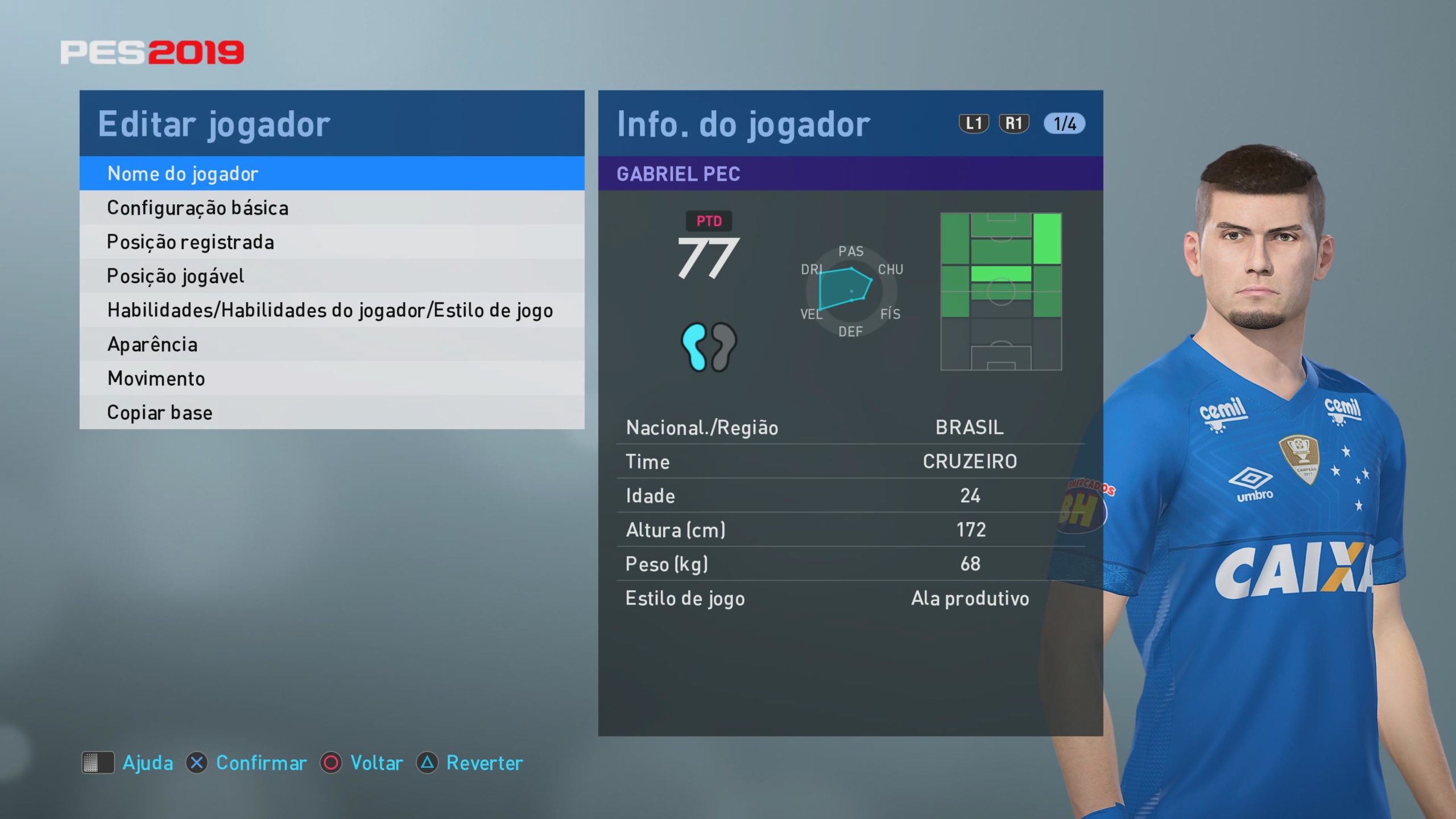 PATCH PES 2019 PS4/PS5 – Versão 2026 - Imagem 14