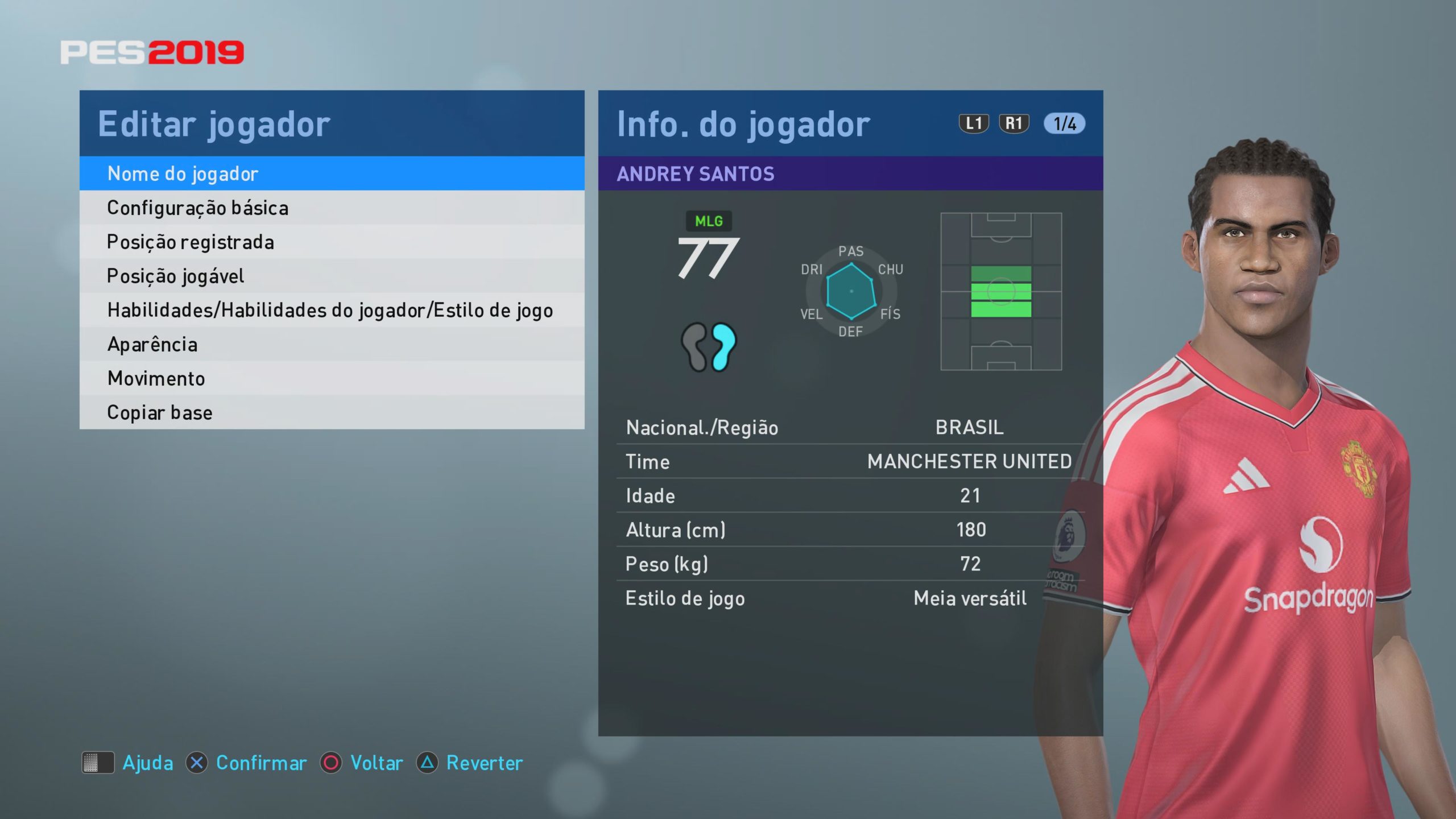 PATCH PES 2019 PS4/PS5 – Versão 2026 - Imagem 18