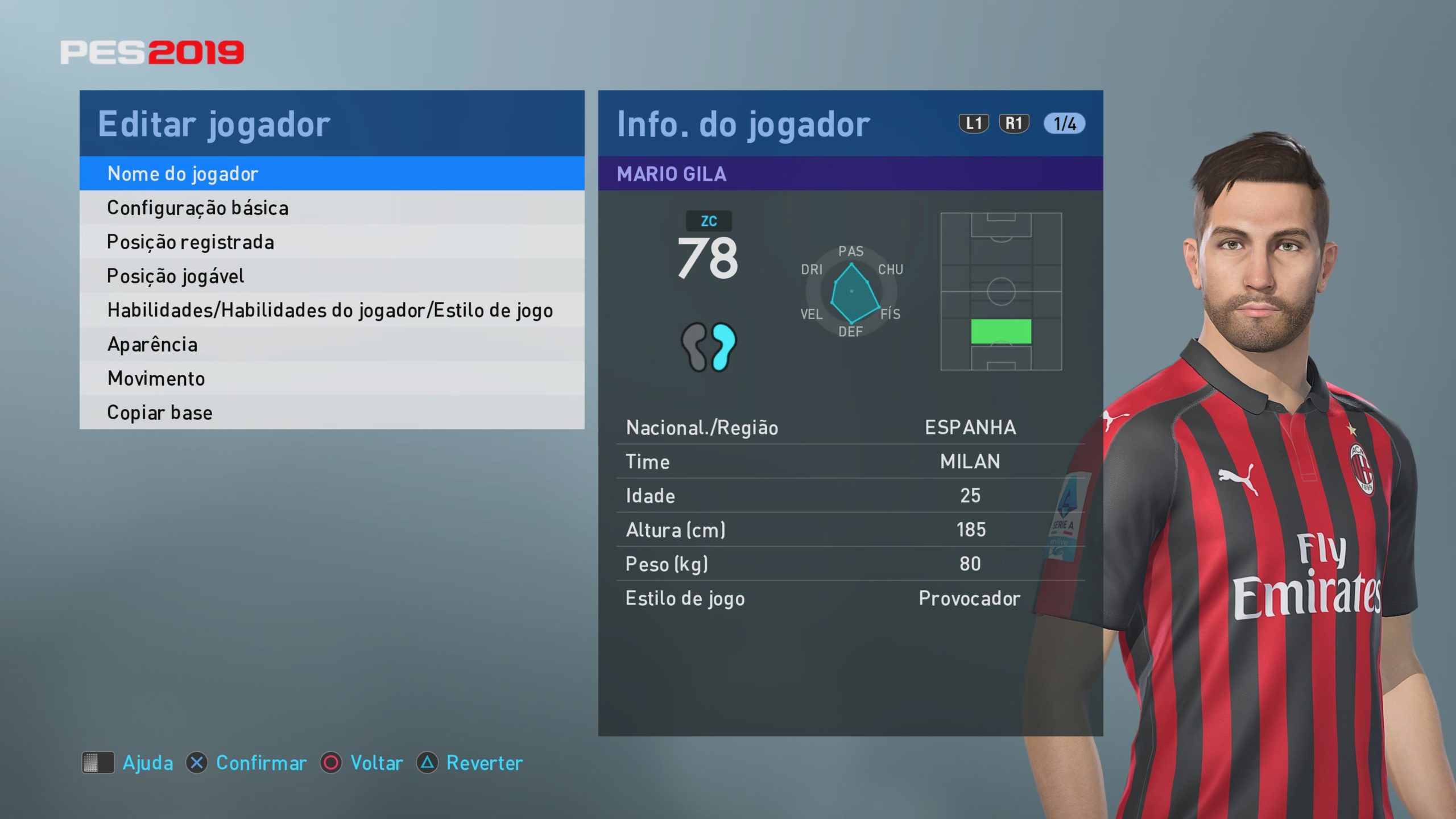 PATCH PES 2019 PS4/PS5 – Versão 2026 - Imagem 22