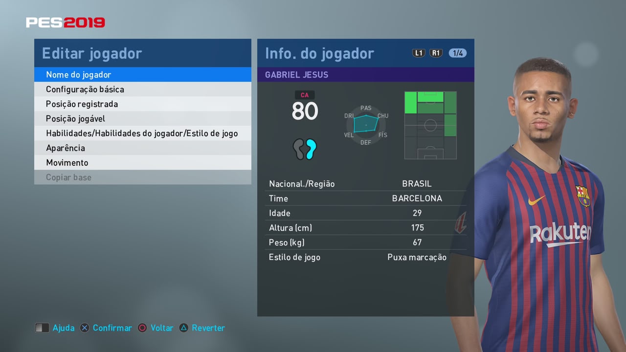 PATCH PES 2019 PS4/PS5 – Atualizado e Completo 2026 - Imagem 13
